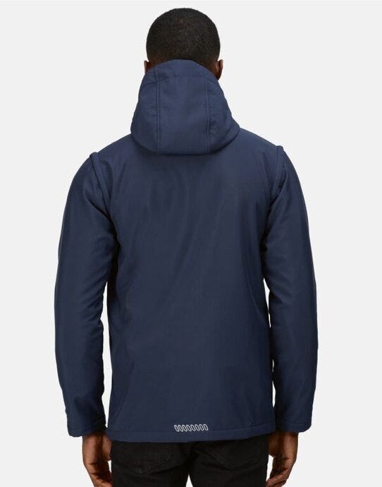 Regatta Professional TRA713 Regatta Mens Earsmus 4-In-1 Softshell - Navy/Navy