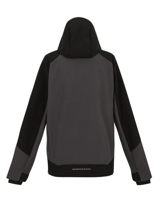 Regatta Professional TRA745 Regatta 4TEX Stretch 3 Layer Softshell - Slate Grey/Black