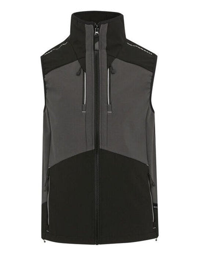 Regatta Professional TRA749 Regatta 4TEX Stretch 3 Layer Bodywarmer - Slate Grey/Black