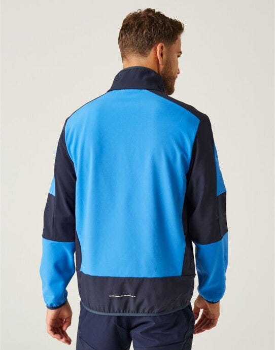 Regatta Professional TRA753 Regatta E-Volve Unisex 2 Layer Softshell - Strong Blue/Navy
