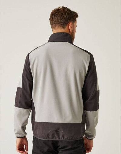 Regatta Professional TRA753 Regatta E-Volve Unisex 2 Layer Softshell - Mineral Grey/Ash