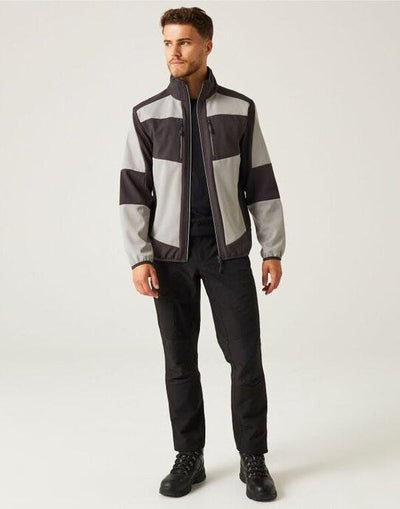 Regatta Professional TRA753 Regatta E-Volve Unisex 2 Layer Softshell - Mineral Grey/Ash
