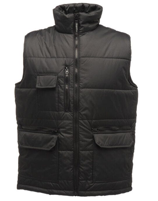 Regatta Professional TRA803 Regatta Steller Multi Zip Bodywarmer - Black
