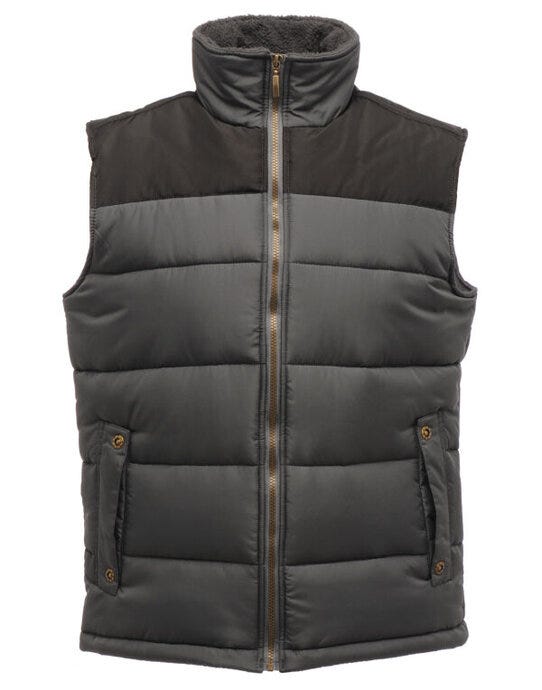 Regatta Professional TRA806 Regatta Altoona Insulated Bodywarmer - Seal Grey/Black