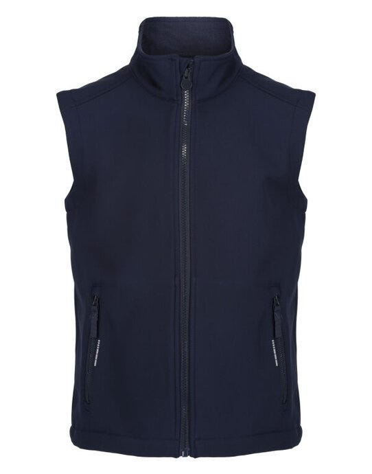 Regatta Junior TRA882 Ablaze SShell Bodywarmer - Navy/Navy