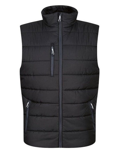 Regatta Professional TRA892 Regatta Mens Navigate Thermal Bodywarmer - Black/Seal Grey