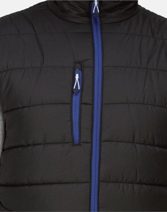 Regatta Professional TRA892 Regatta Mens Navigate Thermal Bodywarmer - Black/ New Royal