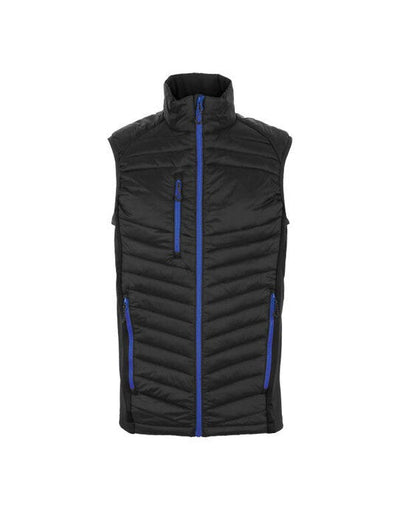Regatta Professional TRA894 Regatta Men's Navigate Hybrid Bodywarmer - Black/ New Royal