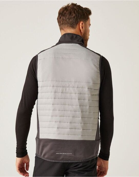 Regatta Professional TRA905 Regatta E-Volve Unisex Hybrid Bodywarmer - Mineral Grey/Ash