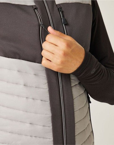 Regatta Professional TRA905 Regatta E-Volve Unisex Hybrid Bodywarmer - Mineral Grey/Ash