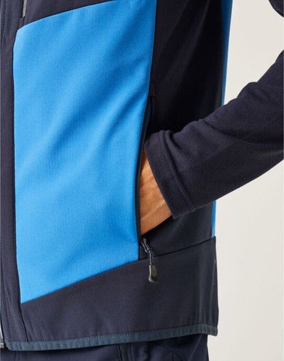 Regatta Professional TRA907 Regatta E-Volve 2L SoftShell BodyWarmer - Strong Blue/Navy