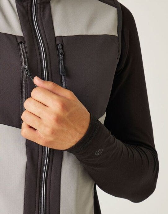 Regatta Professional TRA907 Regatta E-Volve 2L SoftShell BodyWarmer - Mineral Grey/Ash