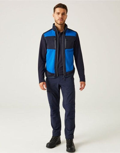 Regatta Professional TRA914 Regatta E-Volve Knit Stretch Bodywarmer - Strong Blue/Navy