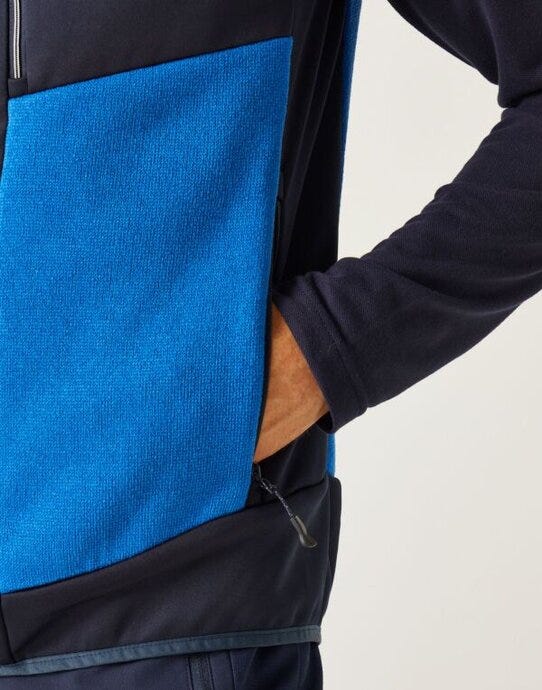 Regatta Professional TRA914 Regatta E-Volve Knit Stretch Bodywarmer - Strong Blue/Navy