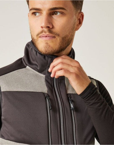 Regatta Professional TRA914 Regatta E-Volve Knit Stretch Bodywarmer - Mineral Grey/Ash