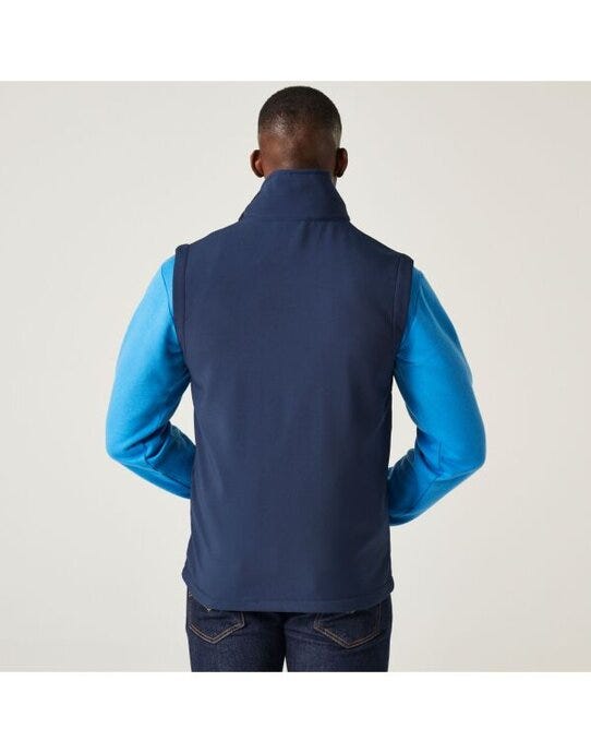 Regatta Professional TRA915 Regatta Navigate 2L Softshell Bodywarmer - Navy/ French Blue
