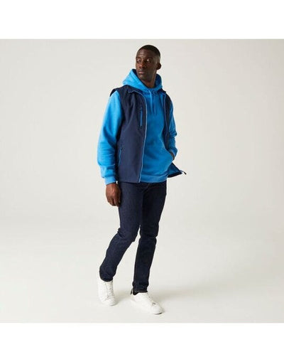 Regatta Professional TRA915 Regatta Navigate 2L Softshell Bodywarmer - Navy/ French Blue