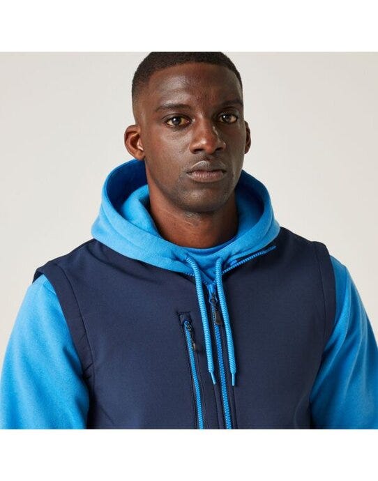 Regatta Professional TRA915 Regatta Navigate 2L Softshell Bodywarmer - Navy/ French Blue