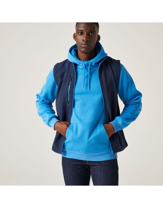 Regatta Professional TRA915 Regatta Navigate 2L Softshell Bodywarmer - Navy/ French Blue