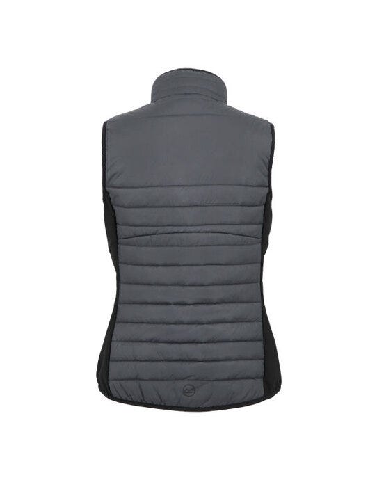 Regatta Professional TRA924 Regatta Ladies Ada Hybrid Bodywarmer - Seal Grey/Black