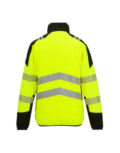Regatta High Visibility TRA953 Regatta Hi-Vis X-Pro Hybrid Jkt Class 2 - Black/Hi-Vis Yellow