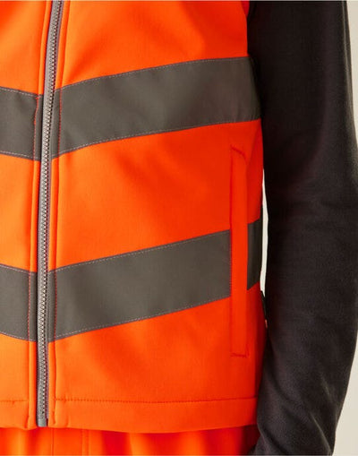 Regatta High Visibility TRB201 Regatta Hi-Vis Pro Contract Ablaze BW - Hi Vis Orange