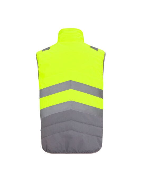 Regatta High Visibility TRB202 Regatta Hi-Vis 2 Tone Thermal Baffle BW - Hi-Vis Yellow