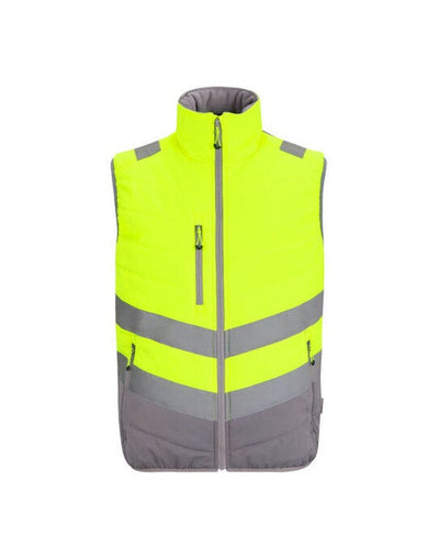 Regatta High Visibility TRB202 Regatta Hi-Vis 2 Tone Thermal Baffle BW - Hi-Vis Yellow