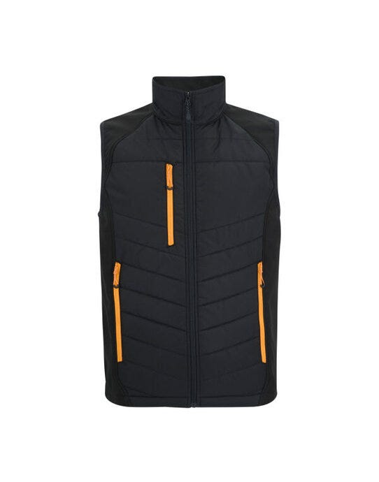 Regatta Professional TRB203 Regatta Pro Universal Bodywarmer - Black Orange Pop