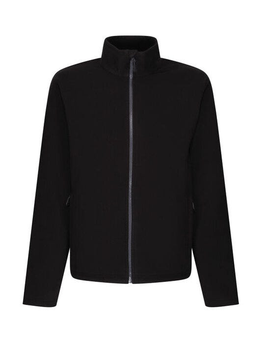 Regatta Honestly Made TRF622 Honestly Made Recycled Full Zip Fleece - Black
