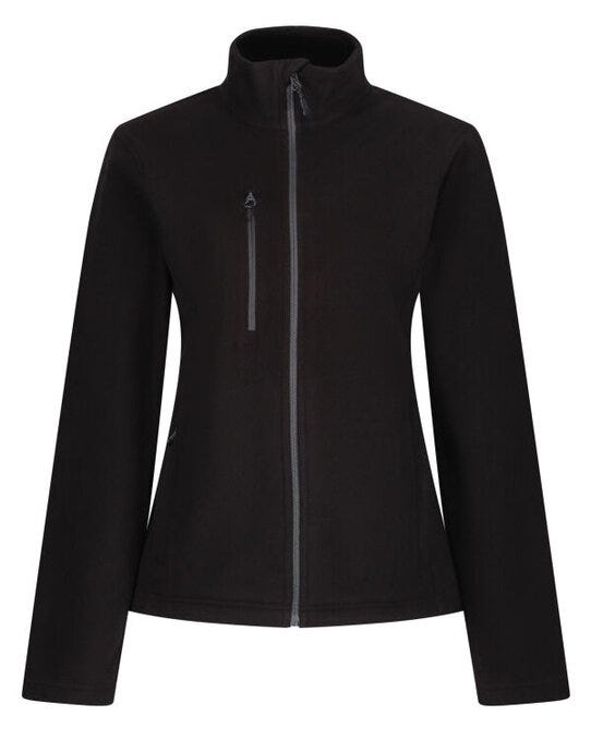 Regatta Honestly Made TRF628 Honestly Made Ladies Recycled Fleece Jkt - Black