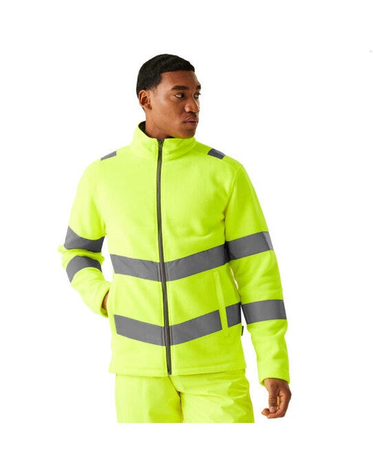 Regatta High Visibility TRF648 Regatta Hi-Vis Pro Contract Thor Fleece - Hi-Vis Yellow
