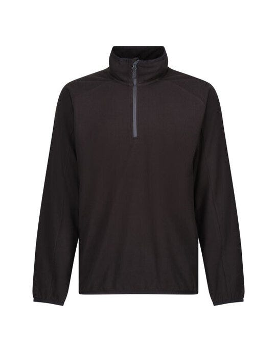 Regatta Professional TRF691 Regatta Navigate Half Zip Fleece - Black/Seal Grey