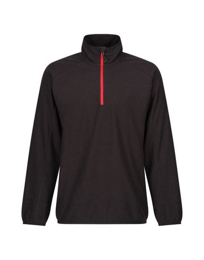 Regatta Professional TRF691 Regatta Navigate Half Zip Fleece - Black/Classic Red
