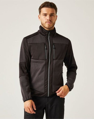 Regatta Professional TRF720 Regatta E-Volve Knit Stretch Midlayer - Ash/Black
