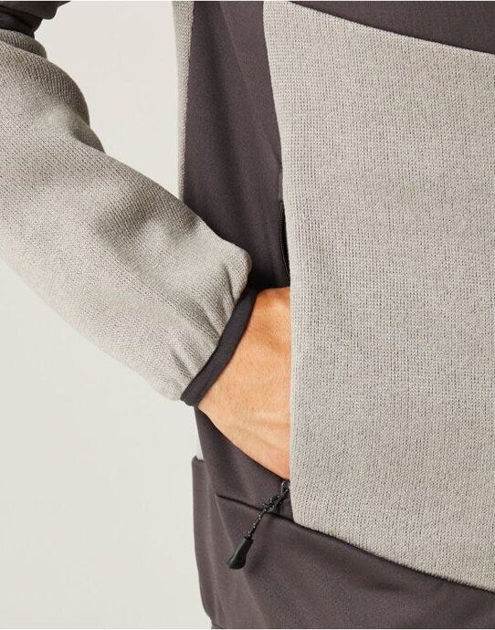 Regatta Professional TRF720 Regatta E-Volve Knit Stretch Midlayer - Mineral Grey/Ash