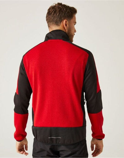 Regatta Professional TRF720 Regatta E-Volve Knit Stretch Midlayer - Classic Red/Black