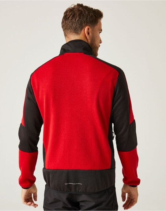 Regatta Professional TRF720 Regatta E-Volve Knit Stretch Midlayer - Classic Red/Black