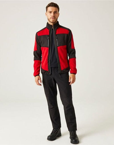 Regatta Professional TRF720 Regatta E-Volve Knit Stretch Midlayer - Classic Red/Black