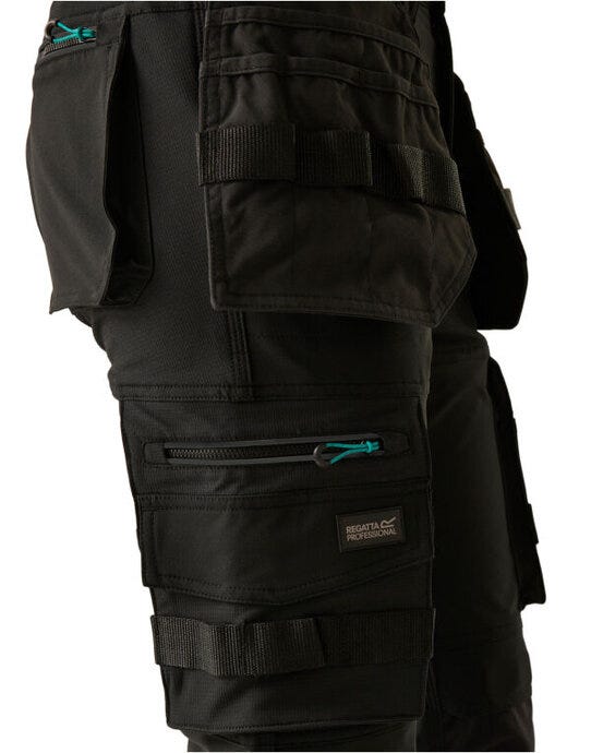Regatta Professional TRJ424R Regatta Ladies Ada Stretch Holster Tr R - Black