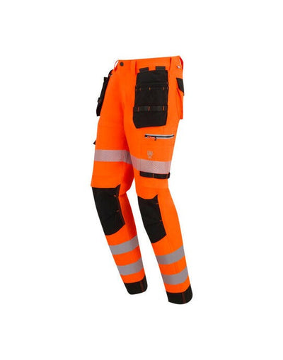 Regatta High Visibility TRJ603RL Regatta Hi-Vis Infiltrate Trouser R/L - Hi Vis Orange