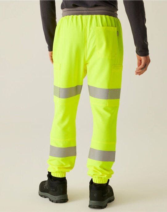 Regatta High Visibility TRJ606 Regatta Hi-Vis Prolite Stretch Jogger - Hi-Vis Yellow