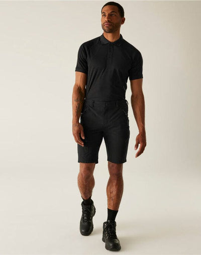 Regatta Professional TRJ613 Regatta Prolite Stretch Shorts - Black