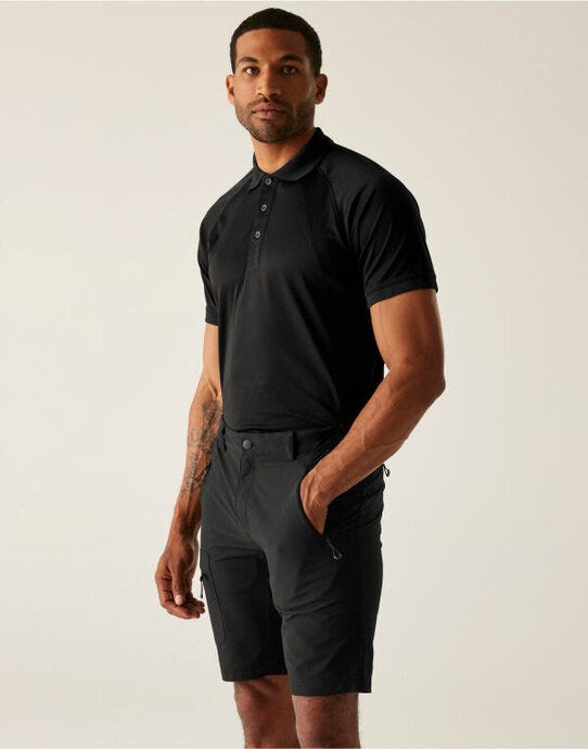 Regatta Professional TRJ613 Regatta Prolite Stretch Shorts - Black