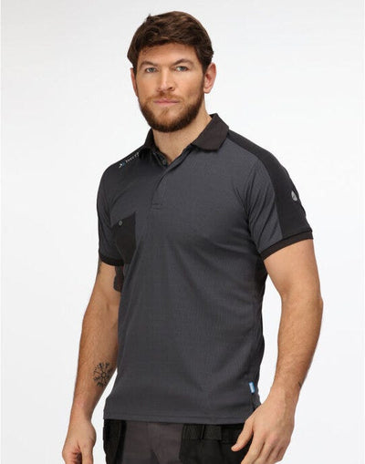 Regatta Professional TRS167 Regatta Wicking Polo Shirt - Seal Grey