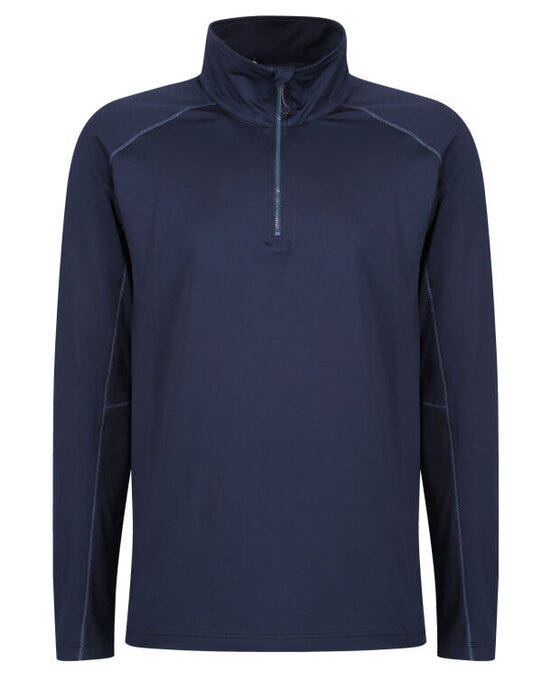Regatta Professional TRS240 Regatta Core Stretch Half Zip Midlayer - Navy