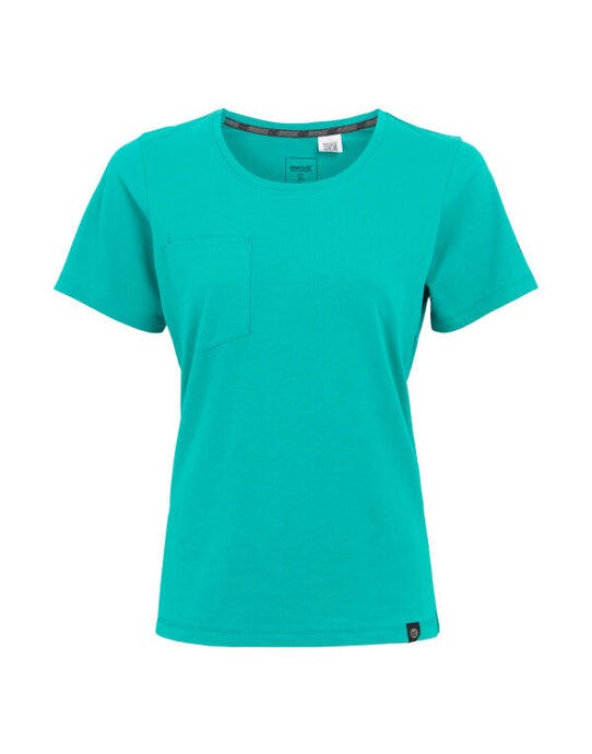 Regatta Professional TRS242 Regatta Ladies Ada Cotton Stretch TShirt - Wilderness Green