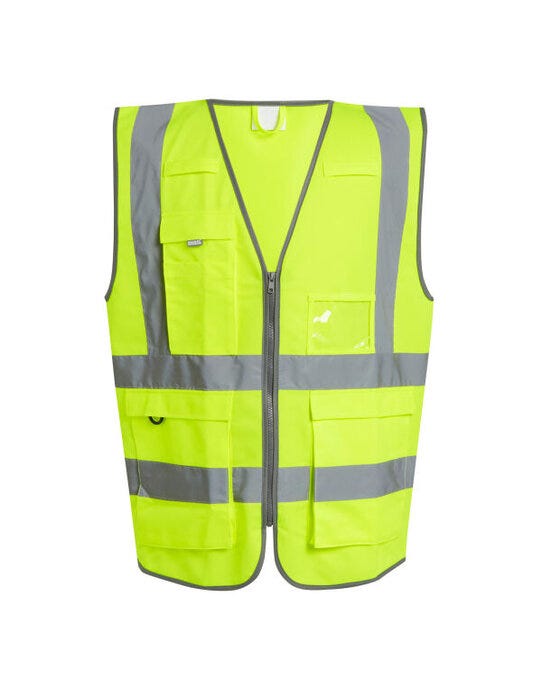 Regatta High Visibility TRS251 Regatta Pro Hi Vis Executive Vest - Hi-Vis Yellow
