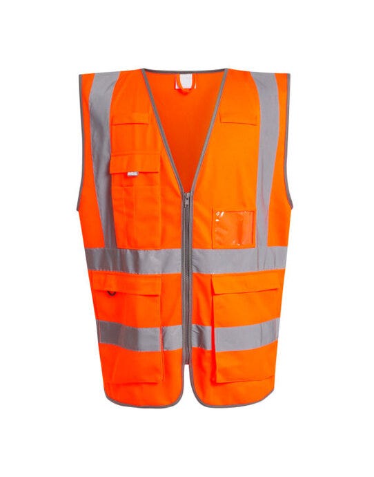 Regatta High Visibility TRS251 Regatta Pro Hi Vis Executive Vest - Hi Vis Orange