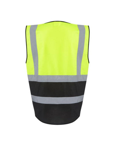 Regatta High Visibility TRS251 Regatta Pro Hi Vis Executive Vest - Hi Vis Yellow/Black